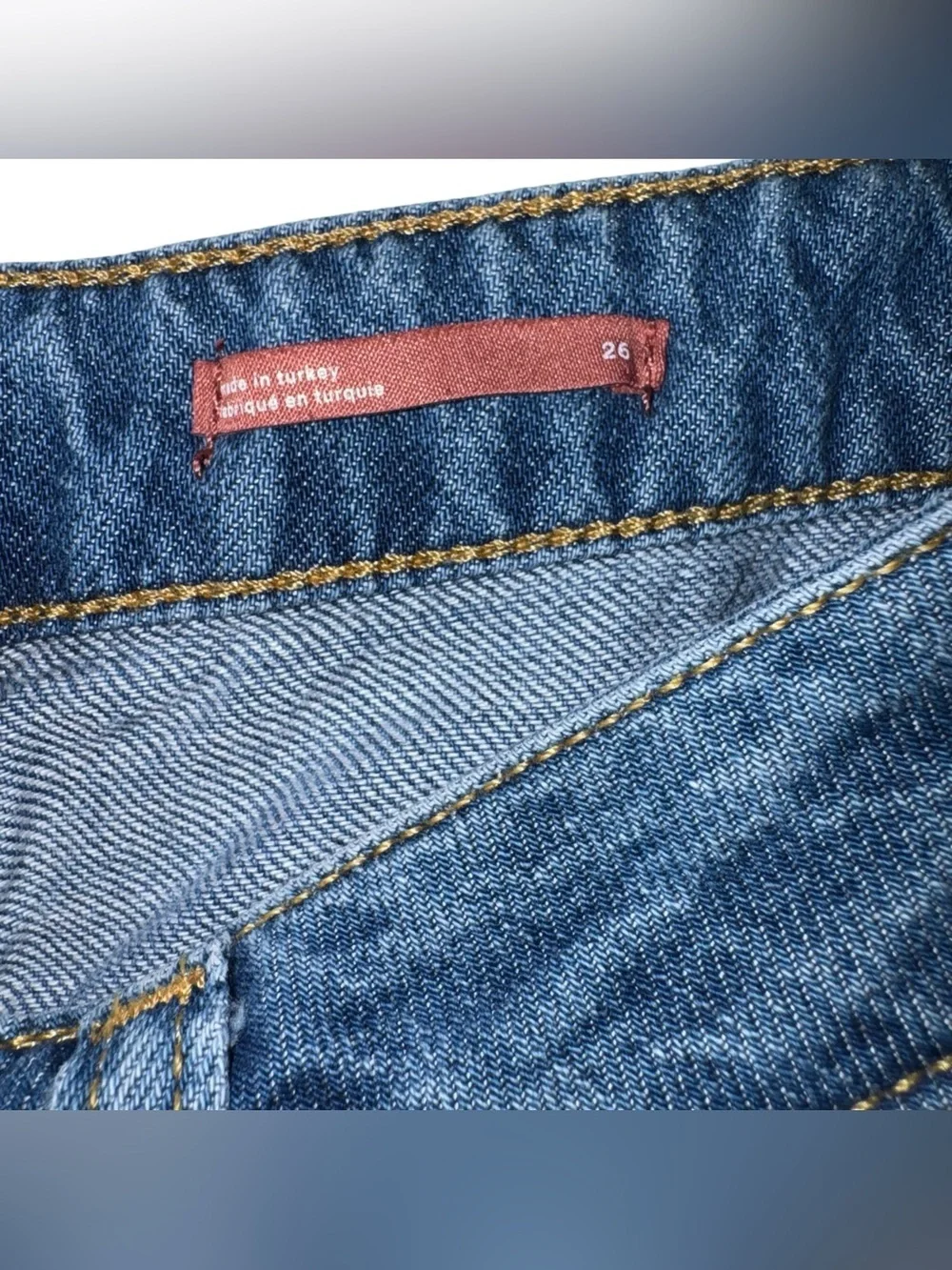 ANTHROPOLOGIE Pilcro The Breaker High Rise Pleated Barrel Leg Jeans Tapered 26